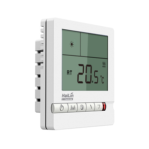 เทอร์โมสตัททำความร้อนพื้นแบบไฮโดรนิค พร้อมปุ่มเปิด/ปิด 220V AC แบบฝัง HA208 เทอร์โมสตัททำความร้อน HA208 - Product Image 5