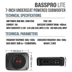 <span class=keywords><strong>Subwoofer</strong></span> <span class=keywords><strong>JBL</strong></span> para Auto, <span class=keywords><strong>Subwoofer</strong></span> Universal para Asiento, Basspro Lite, <span class=keywords><strong>Subwoofer</strong></span> Ultrafino - Product Image 3
