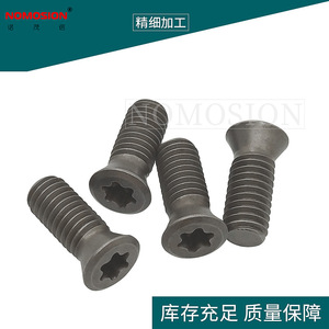 Milling Cutter <b>Screw</b> M6 X 16 D8.5 T25 <b>Flat</b> Head Torx For Tool Holder - Product Image 5