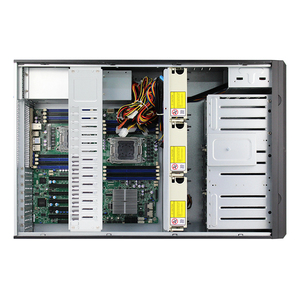 Boîtier <span class=keywords><strong>PC</strong></span> <span class=keywords><strong>ATX</strong></span> 4U haute performance 8049 avec 8 baies de disques, tour d'ordinateur de bureau avec backplane SGPIO MINI HD 12 Go - Product Image 6