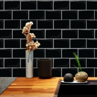 Prix d'usine autocollants muraux auto-adhésifs panneaux muraux imperméables à peler et coller carreaux 3D papier peint décorations murales pour la maison
