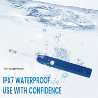 Brosse à dents électronique rechargeable et étanche IPX7 Brosse à dents électrique automatique à polissage intelligent en ABS