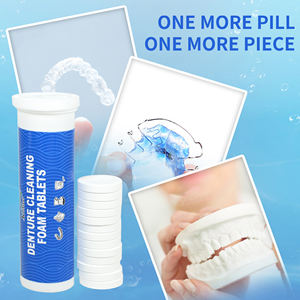 Comprimés de nettoyage pour appareils dentaires en plastique blanchissants et sans taches pour aligneurs Invisalign, prothèses dentaires, protège-dents - Product Image 5