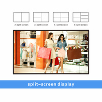 Makyaj mağazalarında 65 inç Lcd reklam ekranları, alışveriş merkezi mağazalarında Video tanıtım reklam makineleri