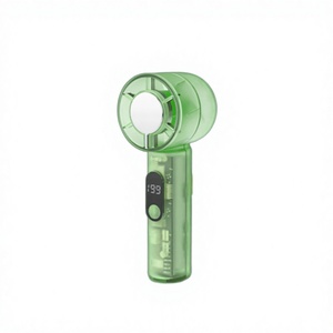 USB Rechargeable Electric Handheld <b>Mini</b> <b>Cooler</b> Fan Portable Foldable Design with Brushless Motor Low Noise for Car Household Use - Product Image 3