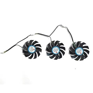 FDC10H12S9-C FDC10H12D9-C ใหม่เครื่องทำความเย็น RX5600XT 0.35A 75มม. 4PIN ไฟฟ้ากระแสตรง12โวลต์สำหรับไพลิน RX <span class=keywords><strong>5600</strong></span> <span class=keywords><strong>XT</strong></span> 6กรัม D6รุ่นแพลทินัม Pro OC - Product Image 4