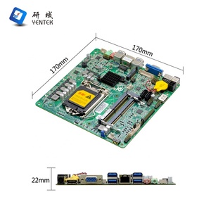 Nouvelle carte mère industrielle Mini ITX H310C Core I3/I5/I7 LGA 1151 double canal DDR4 M.2 HD VGA LAN COM intégrée - Product Image 3