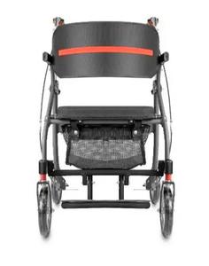 Déambulateur multifonctionnel haut de gamme à 4 <span class=keywords><strong>roues</strong></span>, fauteuil roulant léger pliable et détachable pour personnes âgées - Product Image 6
