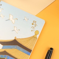 Papelería escolar con estilo Simple barata 2026 nuevo diseño de regalos para niños con Cuaderno de características chinas con cubierta de papel