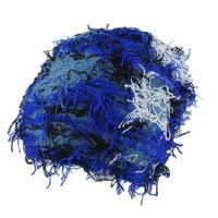 Nouveau bonnet en tricot jacquard multicolore amusant de style hip-hop pour l'automne et l'hiver, bonnet tie-dye neutre pour femmes