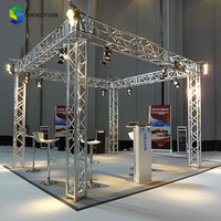 Truss de iluminación de escenario con marco de aluminio personalizable Truss de luz de escenario portátil para exposición