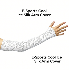 OEM <b>Compression</b> Esports Gamer Sleeve Customizable Gaming Arm Sleeves with Thumb Holes - Product Image 4