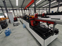 KAILAIDE KLD-B12 Máquina perfiladora de vigas escalonadas y P, línea de producción automática con soldadura láser, control PLC, motorizada y de tamaño adaptable