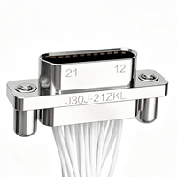 Connecteur Micro-D PCB série J30J J30J-15TJL 15-51 broches, remplacement pour connecteur industriel aérospatial robuste MIL-DTL-83513