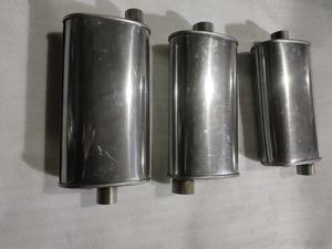 Caja de Silenciador para Sistema de Escape de Automóviles, Silenciador de Escape de Acero Inoxidable Pulido de Alta Calidad con Acabado Espejo - Product Image 5