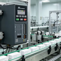 Variador de Frecuencia Variable (VFD) Trifásico GT50 de 0.4kW-5.5kW con Control Vectorial sin Sensor, Tamaño Compacto para Instalación en Equipos Farmacéuticos en Salas Blancas