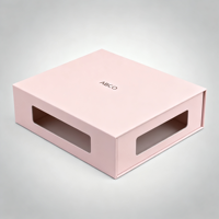 Boîte cadeau de luxe personnalisée en gros, recyclable, pour robe de mariée, boîte magnétique pliable avec impression 4C, petit emballage en papier