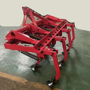 High efficient 3ZT-1.4 compact tractor spring tine cultivator price