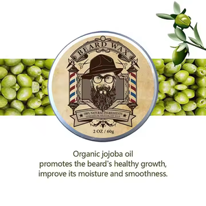 Olio per Barba 100% Naturale, Cera per Capelli, Balsamo e Cera Modellante per Peli del Viso con Olio di Cocco - Product Image 4