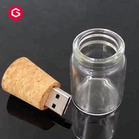 Conception unique bouteille à la dérive clé USB clé USB clé USB 4 Go 8 Go 16 Go 32 Go clé USB disque U