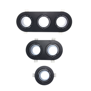 โครงไฟสปอตไลท์ LED แบบฝัง GU10 MR16 ป้องกันแสงสะท้อน สำหรับใช้ภายในอาคาร ขายดี - Product Image 3