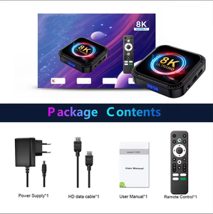 Boîtier TV Android T 8k UHD de haute qualité, T95 S905 Quad Core, accessoires de décodeur, vente chaude en Europe, boîte TV intelligente - Product Image 3