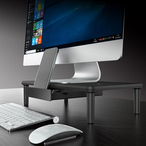 Giá Đỡ Màn Hình Riser Với Chân Nhôm Cho Máy Tính Xách Tay <span class=keywords><strong>iMac</strong></span>, Giá Đỡ Máy Tính Xách Tay Nâng Cao Với Bàn Sắp Xếp Mặt Bàn - Product Image 2