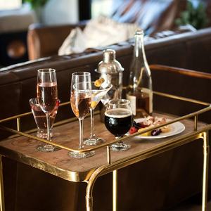 300ml hecho a mano boca soplada artesanía transparente logotipo personalizado reutilizable pequeño tulipán entretenido cerveza Stein degustación vasos taza - Product Image 4