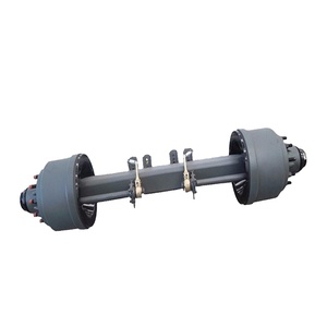 Essieu de remorque de type américain à frein à disque pneumatique, capacité de charge nominale 20T, pour semi-remorque <span class=keywords><strong>porte</strong></span>-voitures - Product Image 1