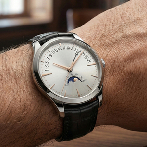 Relojes Automáticos Mecánicos con Fase Lunar Retrograda y Fecha, Logotipo Personalizado, Reloj de Pulsera Vintage de Lujo, Fabricante, Servicio OEM y ODM - Product Image 2