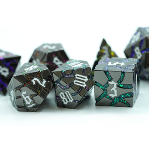 Jeux <span class=keywords><strong>de</strong></span> société RPG polyédriques en métal <span class=keywords><strong>Jeu</strong></span> <span class=keywords><strong>de</strong></span> rôle <span class=keywords><strong>Donjons</strong></span> <span class=keywords><strong>et</strong></span> <span class=keywords><strong>Dragons</strong></span> <span class=keywords><strong>Jeu</strong></span> <span class=keywords><strong>de</strong></span> dés avec bande <span class=keywords><strong>de</strong></span> mica à paillettes colorées - Product Image 6