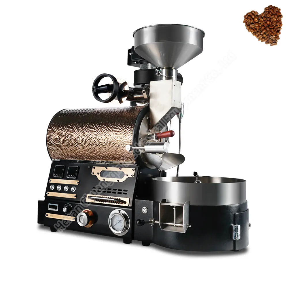 सीई के साथ औद्योगिक उपयोग के लिए 12 किलो कॉफी रोस्टर, सीई टोराडोर डी 2 किलो कैफे के साथ औद्योगिक कॉफी रोस्टर