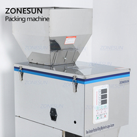 Machine de remplissage et d'emballage ZONESUN ZS-999 pour grains de café, épices sèches, noix, céréales ou poudres