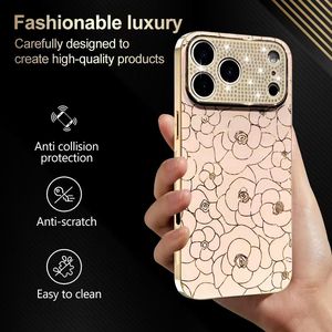 <span class=keywords><strong>Funda</strong></span> <span class=keywords><strong>Protectora</strong></span> de Lujo con Diamantes Brillantes para iPhone 13 14 15 16 17 Plus Pro Max - Product Image 4