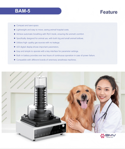 Bam 5 Thú Y Cụ Nhỏ Pet Và Động Vật Gây Mê Thông Gió Thú Y Phòng Khám Thú Y Gây Mê Hệ Thống Máy Di Động - Product Image 4