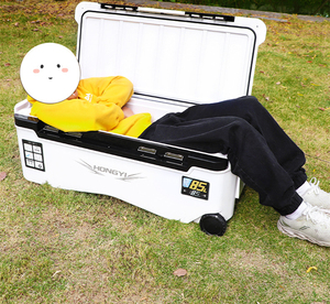 Hộp bảo quản vắc xin dày dặn thiết kế mới 85L, dùng ngoài trời, câu cá biển, giữ tươi mồi sống, hộp làm mát - Product Image 3