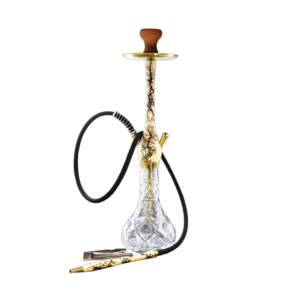 Hookah kualitas tinggi Mesir asap klasik empat orang berbagi shisha hookah