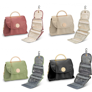 Bolsa de Almacenamiento Impermeable para Artículos Esenciales de Viaje, Bolsa de Aseo Portátil Expandible para Viaje - Product Image 5