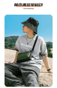 Bolso bandolera de nuevo diseño para hombre y mujer, de gran capacidad, moderno, deportivo, para viajes y teléfono móvil. - Product Image 5