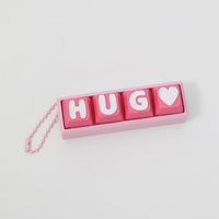 Alphabet Resin Keyboard Fidget Toy Keycaps Key Chain Stress Relief Button Compatible with Cherry MX & Clones