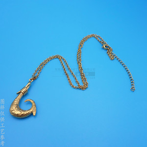 สร้อยคอจี้รูปสัตว์การ์ตูนโลหะผสมสังกะสีทองเครื่องประดับเด็ก 10 ซม. โซ่ขยายได้ - Product Image 4