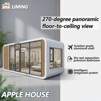 Rumah Kontainer Portabel yang Kuat dan Dapat Diperluas, Tren Terbaru dari Apple Mobile House, untuk Kabin Istirahat Pekerja, Gaya Modern, Warna Dapat Disesuaikan