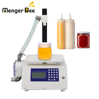 Machine de production de miel semi-automatique pour petites entreprises, machine de remplissage et d'embouteillage de miel pour boissons et huiles avec moteur