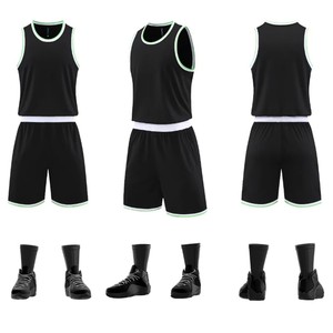 Vente en gros de vêtements de <span class=keywords><strong>basket</strong></span>-ball en maille respirante de haute qualité pour hommes - Product Image 6