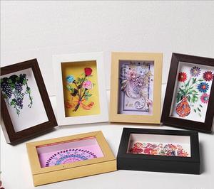 Hộp Bóng Trắng Trưng Bày 3D Nghệ Thuật Treo Tường Sáng Tạo Tùy Chỉnh Chất Lượng Cao Bán Sỉ Khung Ảnh Trang Trí Nhà Cửa <span class=keywords><strong>8X10</strong></span> - Product Image 5