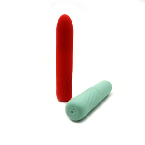 Stimulateur vibrant en silicone liquide à roulement fluide avec surface texturée pour des sensations intenses et douces multi-points - Product Image 1