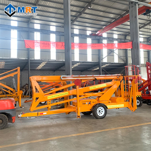 Nouvelle plateforme élévatrice à flèche tractable MRT Cherry Picker 200 kg, fabriquée en Chine - Product Image 1