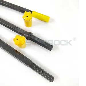 7 Degree 30/32/35/38/40/42mm Tapered Rock Drill Button Bits Top Hammer Rock Drilling Tools