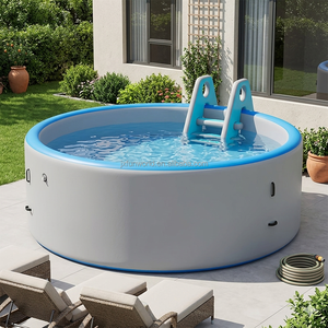 <span class=keywords><strong>Piscine</strong></span> gonflable ronde en PVC DWF sur mesure, <span class=keywords><strong>piscine</strong></span> portable pour la cour - Product Image 1