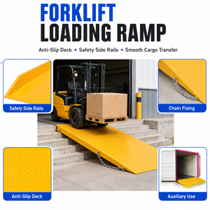 Rampa de Carga para Contenedores/Rampa Móvil para Montacargas, Precio de Fábrica, Más Económica, Directo del Fabricante - Product Image 6